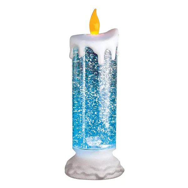 BowLift | LED Christmas Candles Rechargeable With Glitter