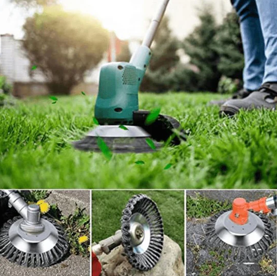 BowLift | Weeding brush head for brushcutter