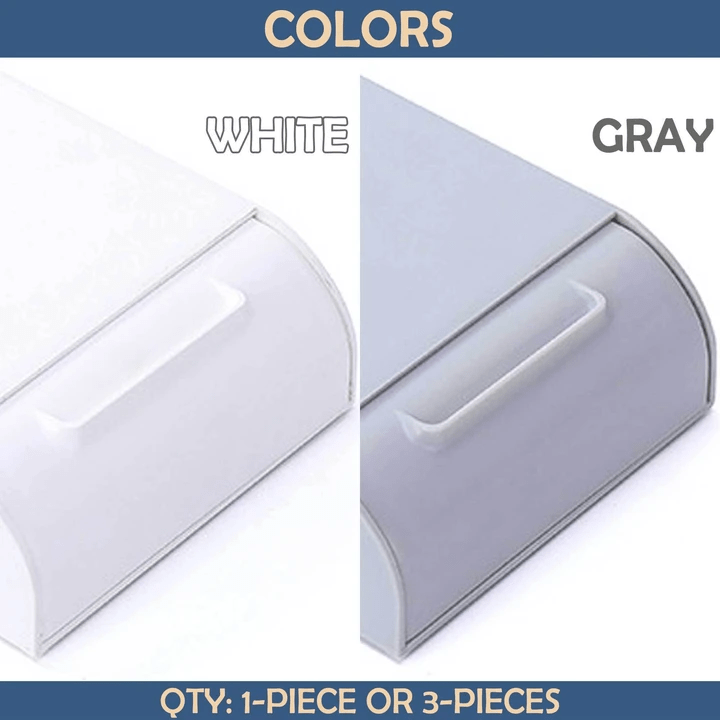 Concealed Under-Desk Storage Drawer with Push-to-Close Design for Office Supplies