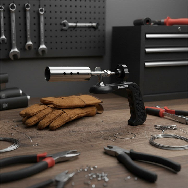 BowLift | Heavy Duty Butane Welding Torch Flame Gun