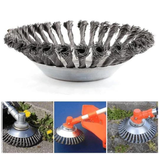 BowLift | Weeding brush head for brushcutter