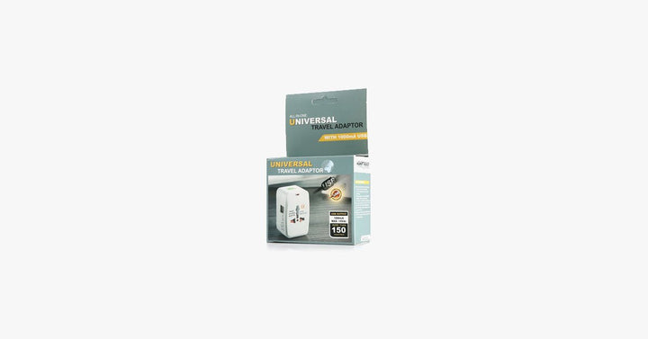 BowLift | International plug adapter - All-in-One CE, RoHS certified USB power plug