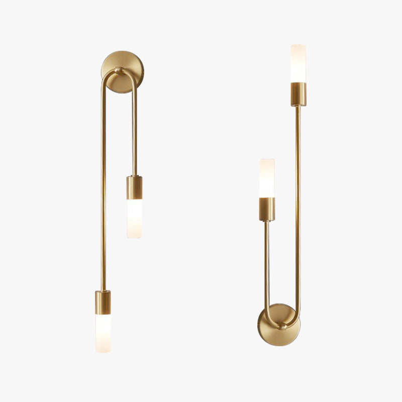 BowLift | Wall Light Gold LED Modern Bedside Lamp