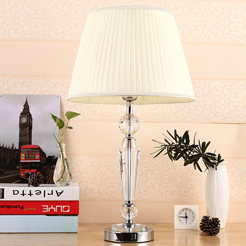 Elegant Crystal Table Lamp