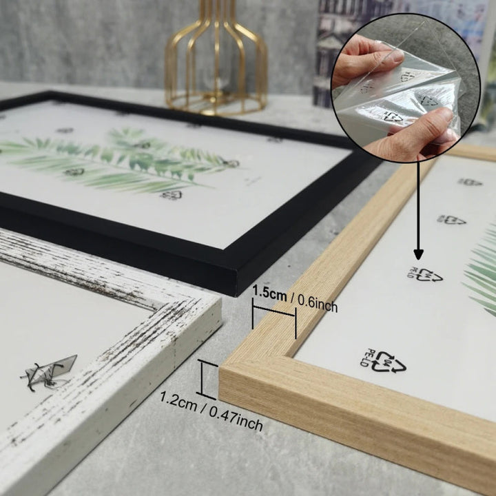 BowLift | Wooden Photo Frame for Wall Hanging and Table Display