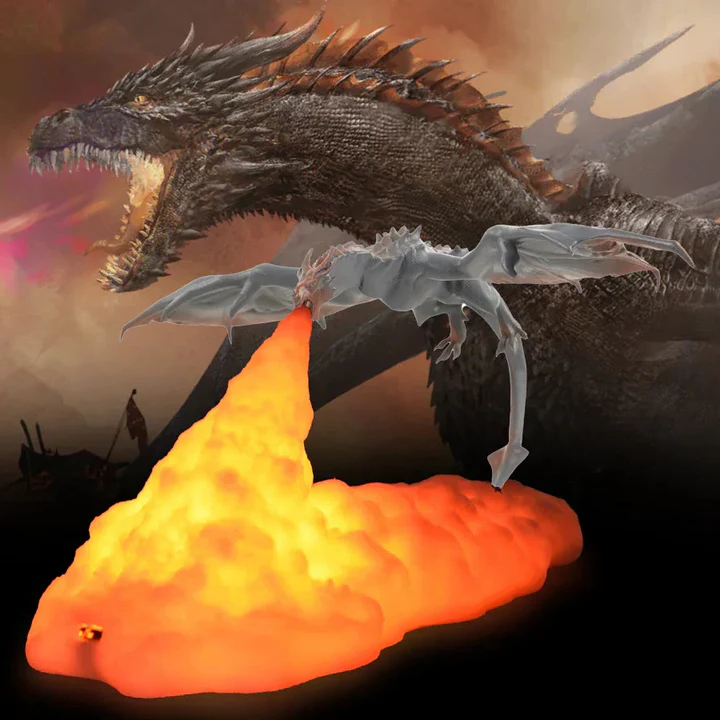 BowLift | Fire-Breathing Dragon Lamp