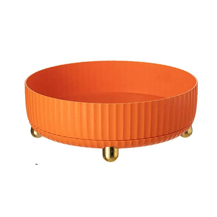 BowLift | 360° Rotary Organizer – Space-Saving Turntable Storage for Kitchen, Bathroom, Office, and Pantry