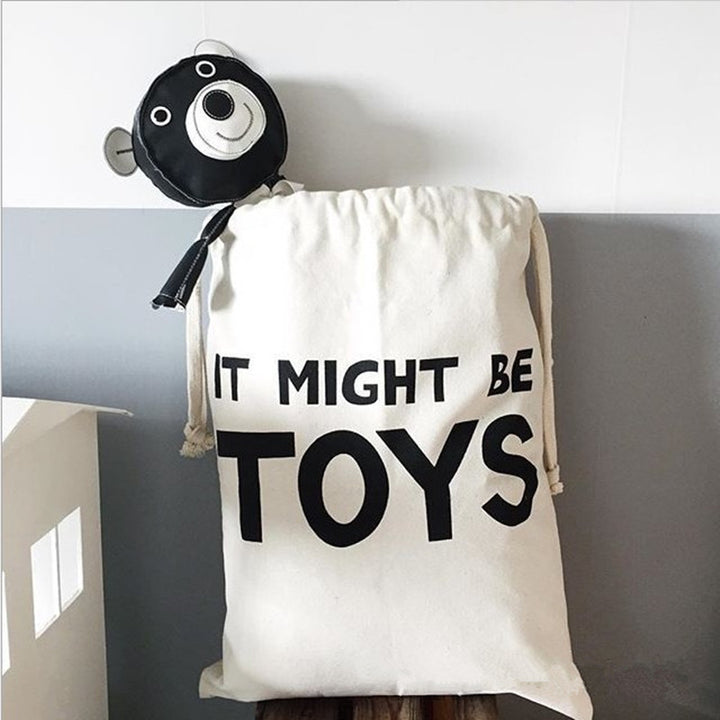Storage bag with cute panda motif Bowlift