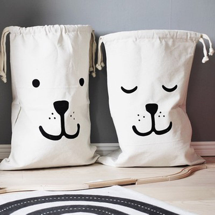 Storage bag with cute panda motif Bowlift