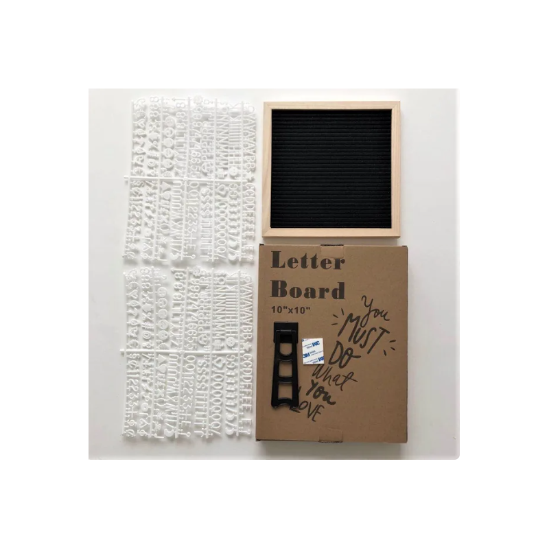 BowLift | Felt Letter Message Board