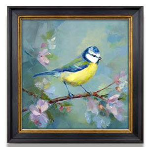 Framed Bird Artwork