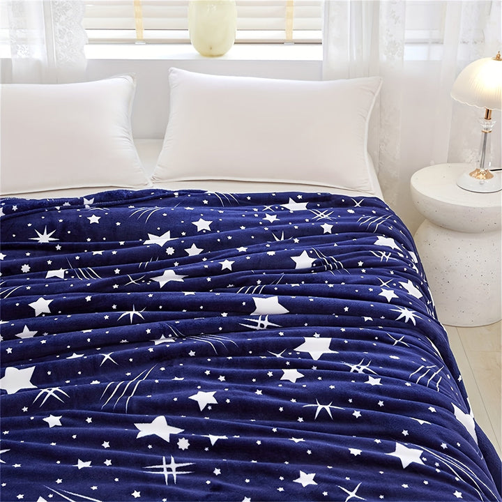 MeteorFleece – Soft Fleece Blanket with Meteor Pattern Bowlift