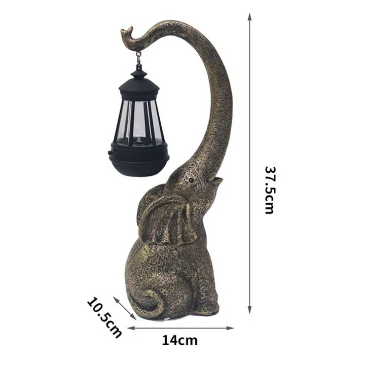 MagicElephant - Enchanting Solar Lighting for Garden and Home Bowlift