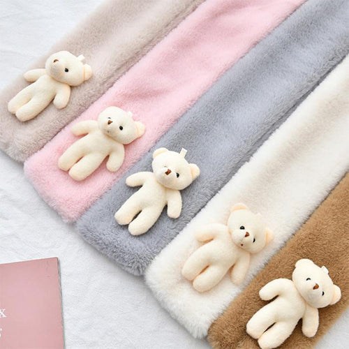 BowLift | Cute Bear Plush Bib For Adult And Child