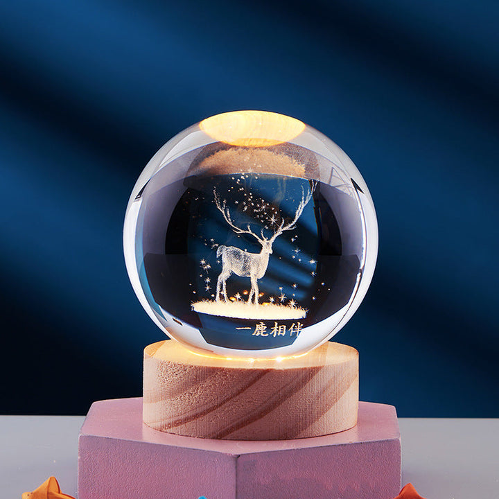 BowLift | 3D Glow Crystal Lamp | Innovative LED Table Lamp