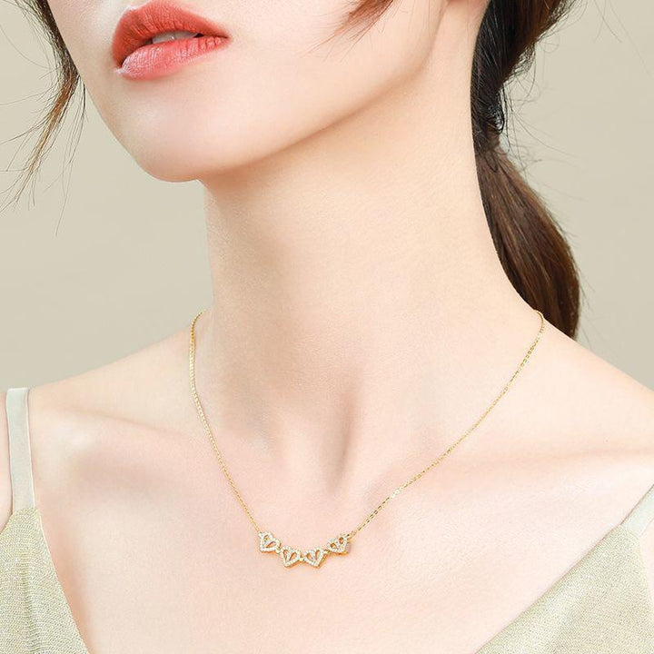 BowLift | Hollow Four Leaf Clover Necklace