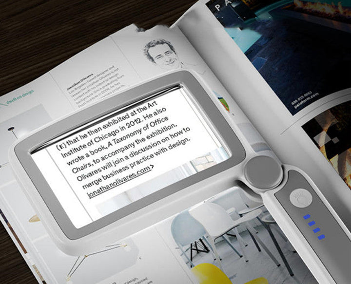 BowLift | Portable Foldable Handheld Square Magnifying Glass
