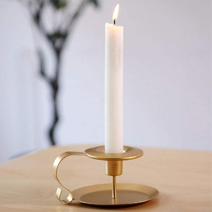 BowLift | Wrought Iron Candle Holder
