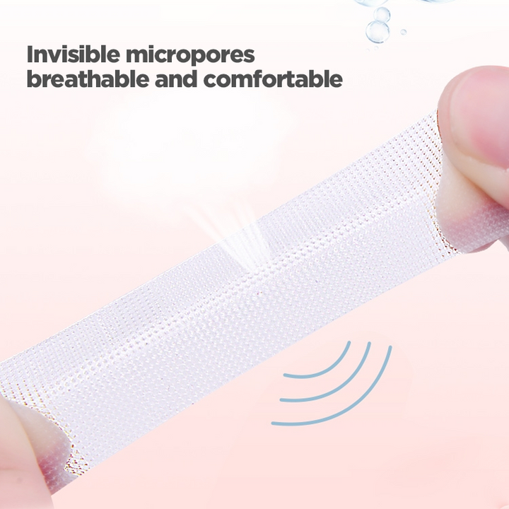 BowLift | Invisible breathable protective heel pads, 1 roll, 5M