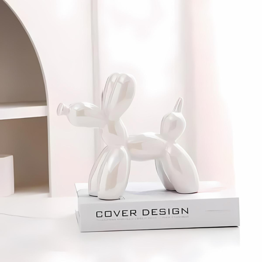 BowLift | Decorative Ceramic Balloon Dog Statue