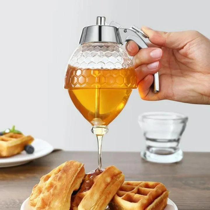 BowLift | Stylish Honey Dispenser with Drip-Free Technology – Precise Dispensing without Spillage