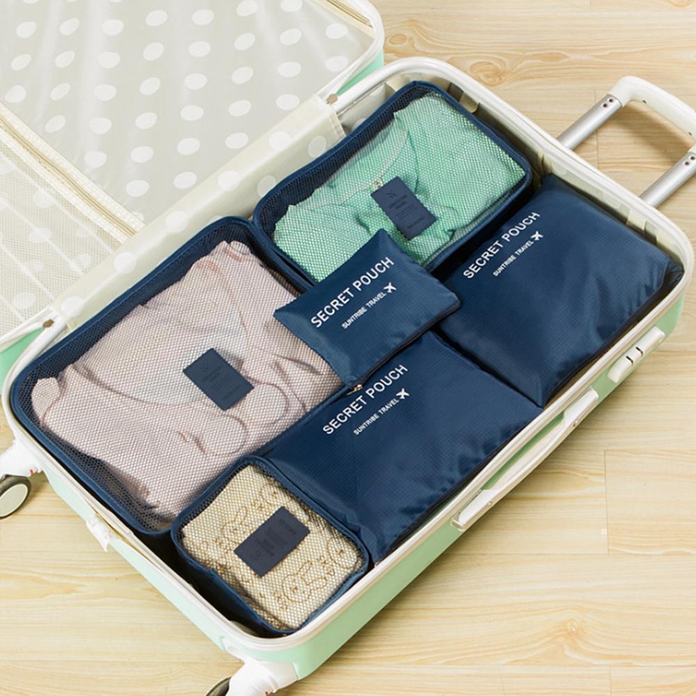 BowLift | Travel Clothing Storage Bag ( 1 Set, 6 PCs )