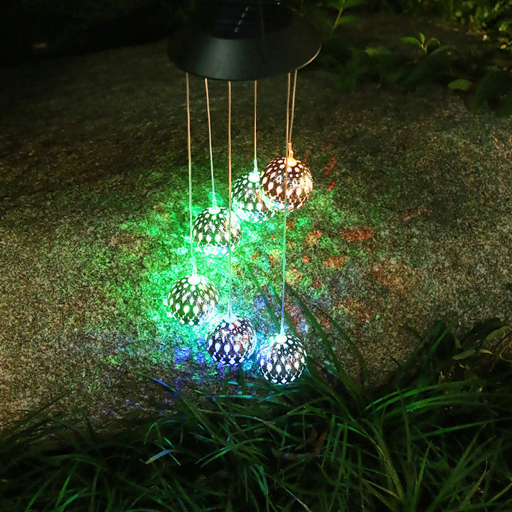 BowLift | Solar Wind Chime Outdoor Light