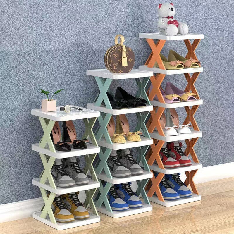 Foldable Multi-Layer Shoe Rack, Shoe Storage Shelf Organizer | Bowlift