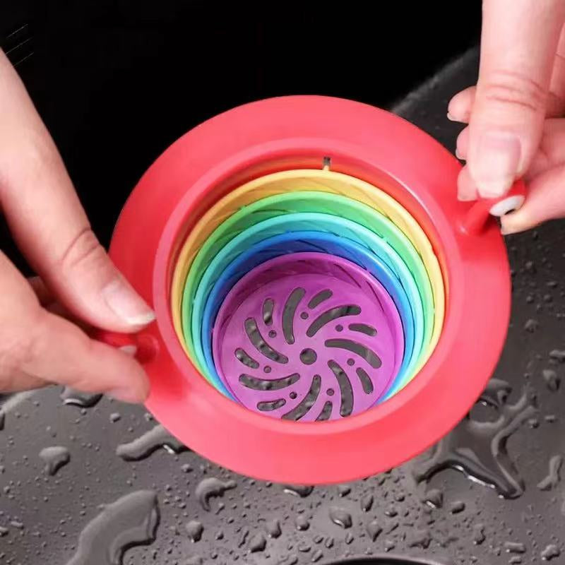 BowLift | Little Monster Colorful Foldable Sink Strainer Basket