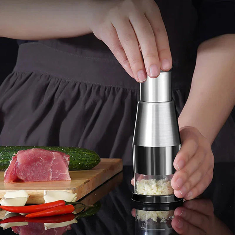 BowLift | Multifunctional Garlic And Vegetable Chopper – Stainless Steel Cutter For Fast Chopping