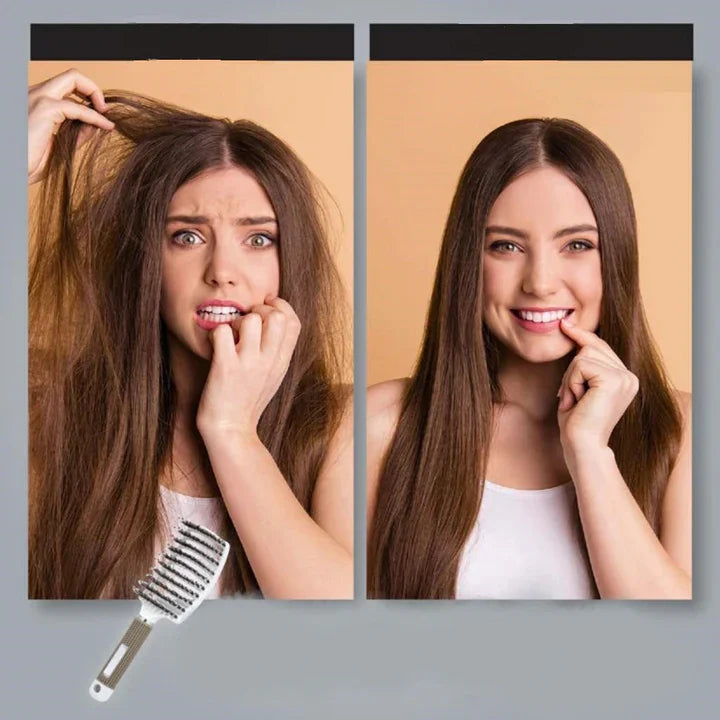 BowLift | Knot-free hairbrush | For effortless detangling