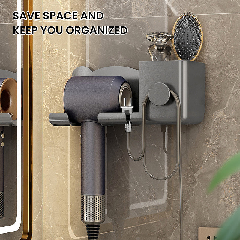 BowLift | Bathroom Hair Dryer Holder