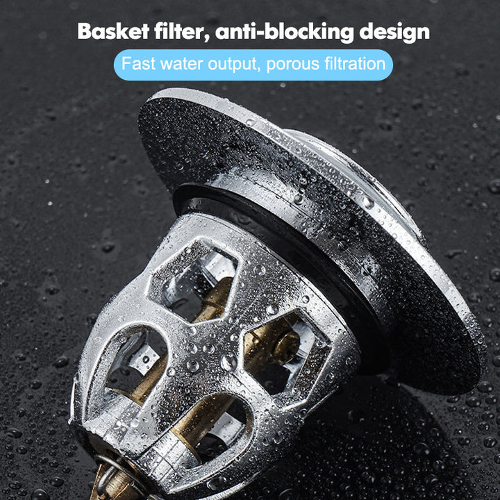 Universal Sink Drain Stopper for 34–40 mm Drains