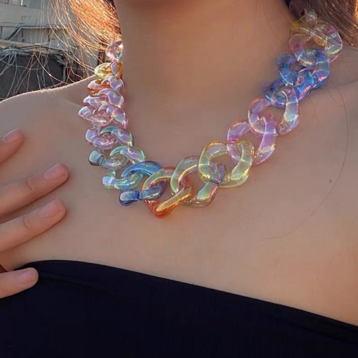 BowLift | Temperament Exaggerated Candy Color Necklace