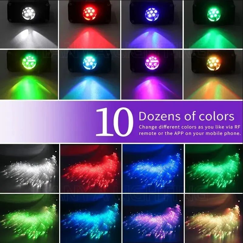 BowLift | RGB Fade Fiber Optic Ceiling Atmosphere Light