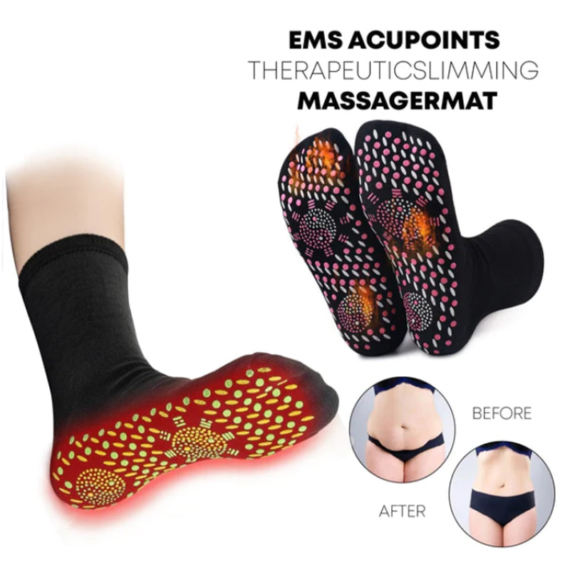BowLift | Self-heating soothing massage socks