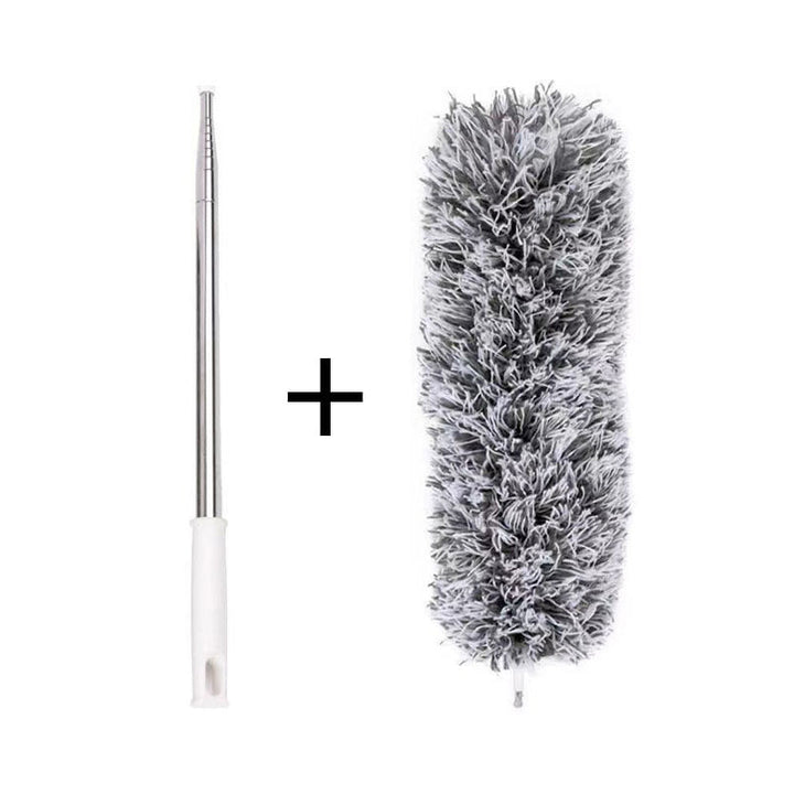 Retractable Washable Curved Microfiber Duster | Bowlift