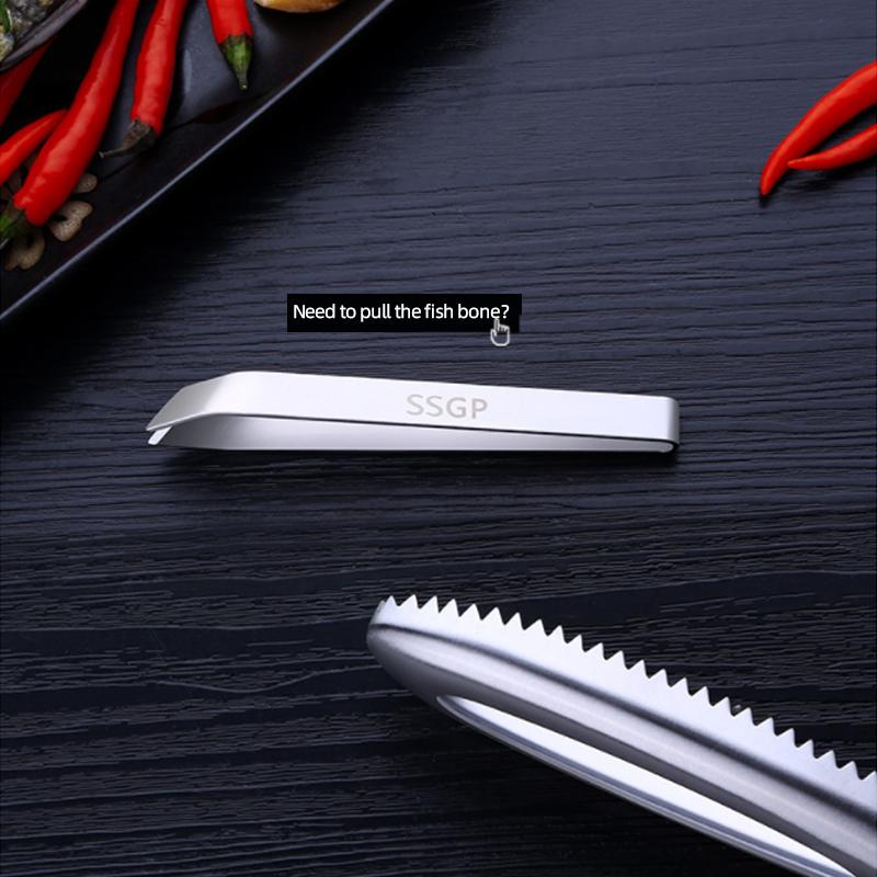 BowLift | Stainless Steel Fish Scales Scraper