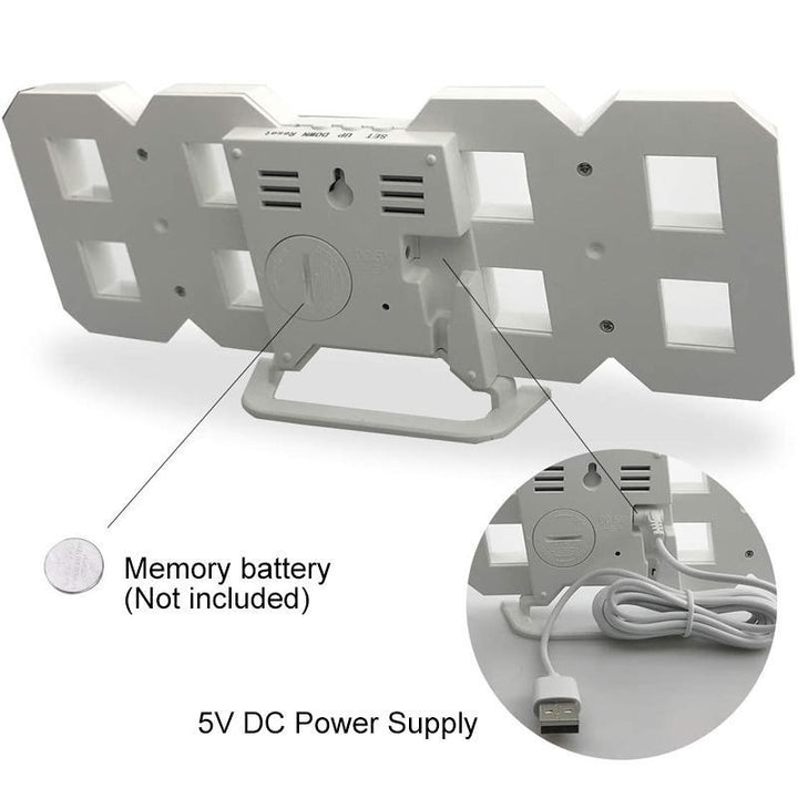 BowLift | Smart 3D Digital Clock Alarm