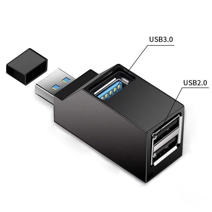 BowLift | 3-Port Tiny USB Hub