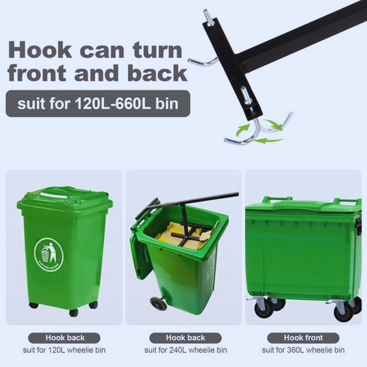 Garbage Bin Compactor  - Easily crushes all types of waste Bowlift