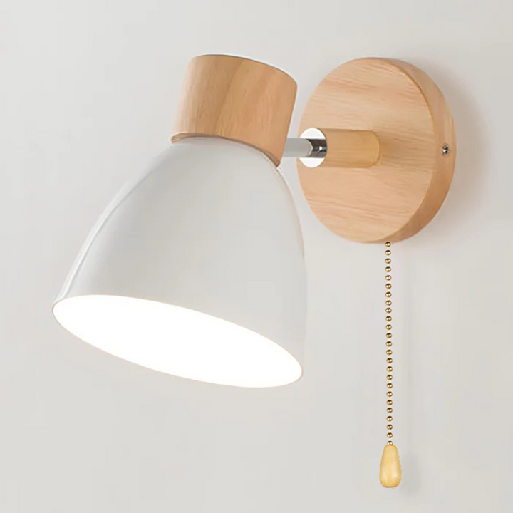 Scandinavian Wall Lamp for Indoor Lighting, LED-Compatible Design