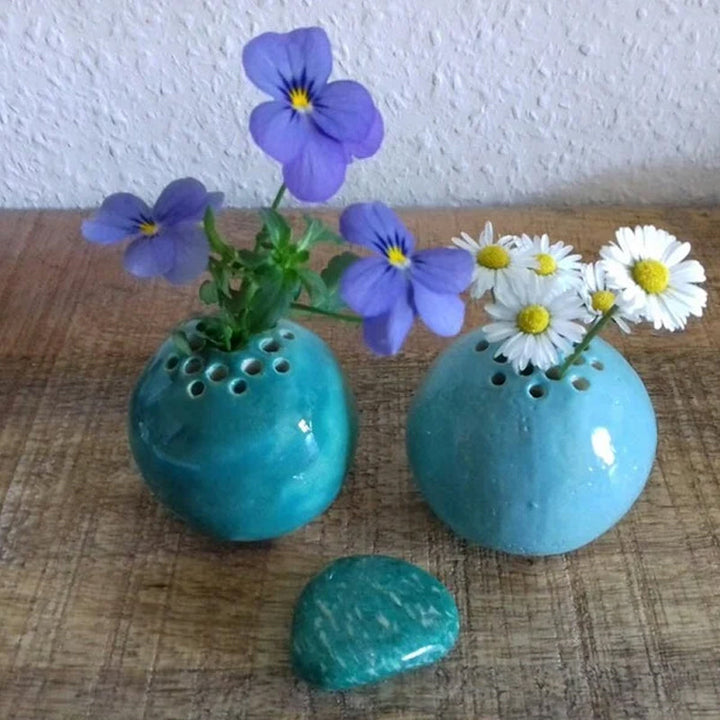 BowLift | Resin Handmade Vase Flower Stone Table Decor