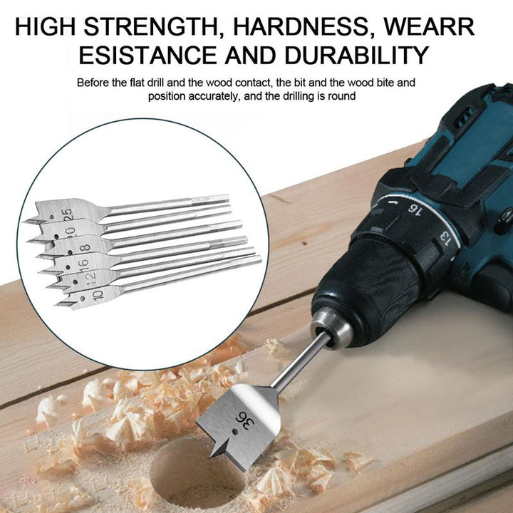 BowLift | Titan-coated flat drill set