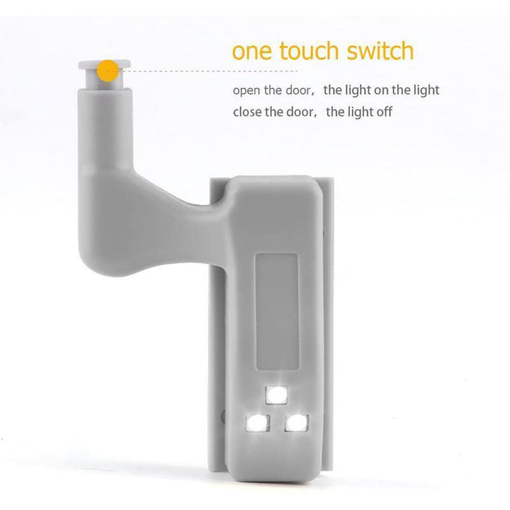 BowLift | Interior hinge LED sensor light for kitchen bedroom (10 pieces)