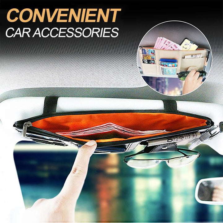 BowLift | All-In-One Car Sun Visor Organizer