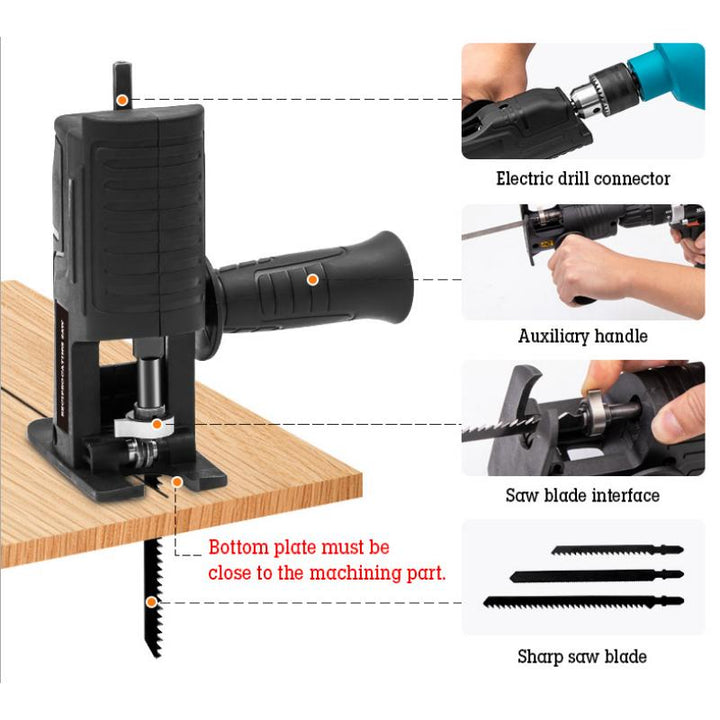 BowLift | Portable Reciprocating Saw Adapter