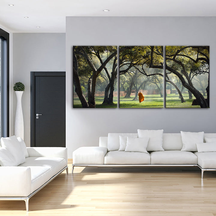 Walk The Earth 3 Piece - Canvas Wall Art Painting | Bowlift