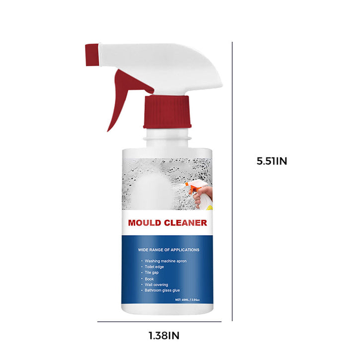 Mildew Cleaner Foam Mildew Deodorant Decontamination Fast-Acting Spray | Bowlift