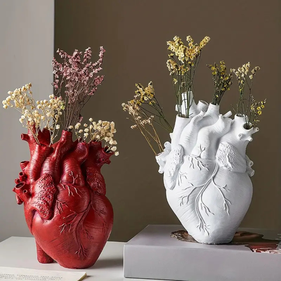 BowLift | HeartVase Flower Vase - Unique Heart Vase